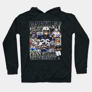 Saquon Barkley College Vintage Bootleg Hoodie